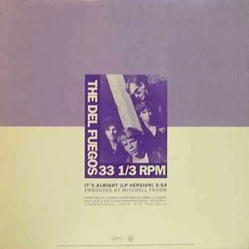 12" Single: The Del Fuegos - It's Alright