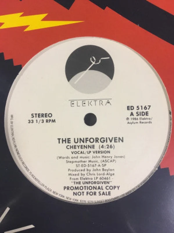 12" Single: The Unforgiven - Cheyenne