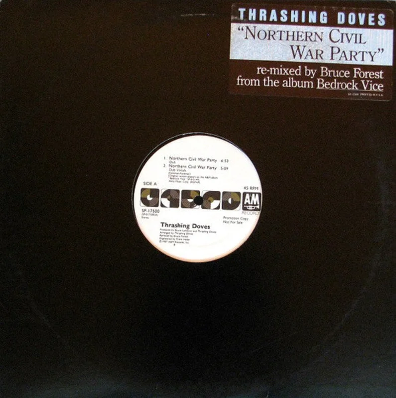 12" Single: Thrashing Doves - Northern Civil War Party
