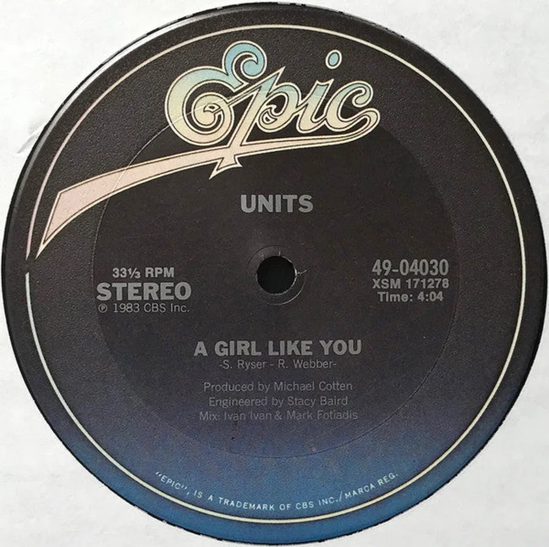 12" Single: Units - A Girl Like You