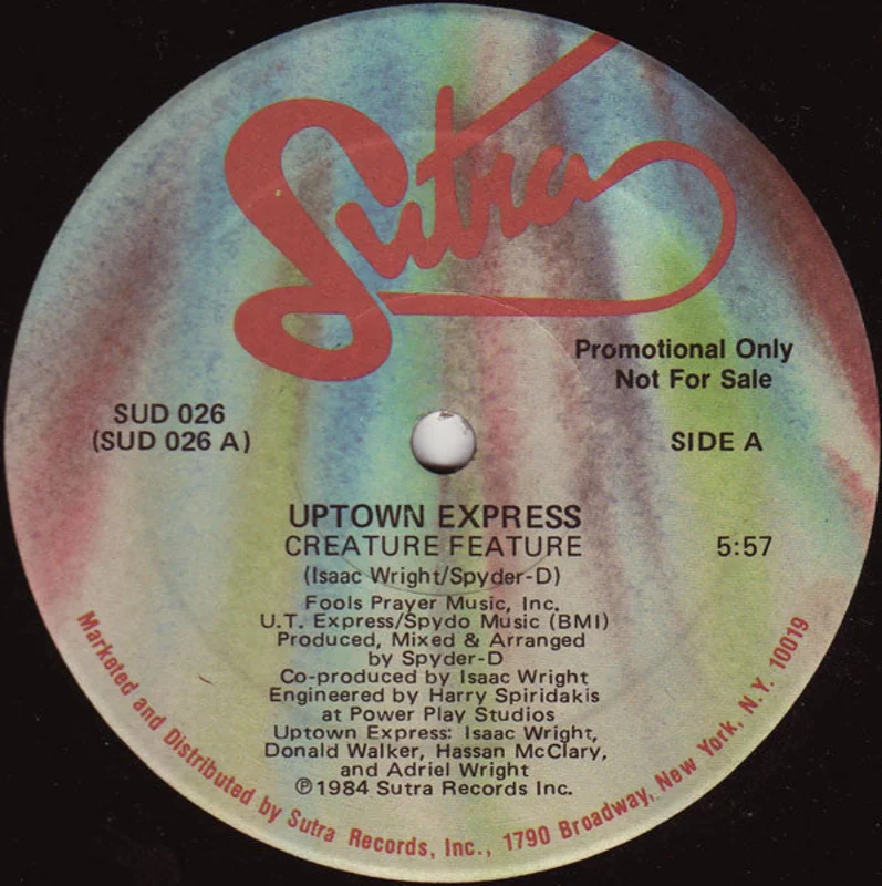 12" Single: Uptown Express - Creature Feature