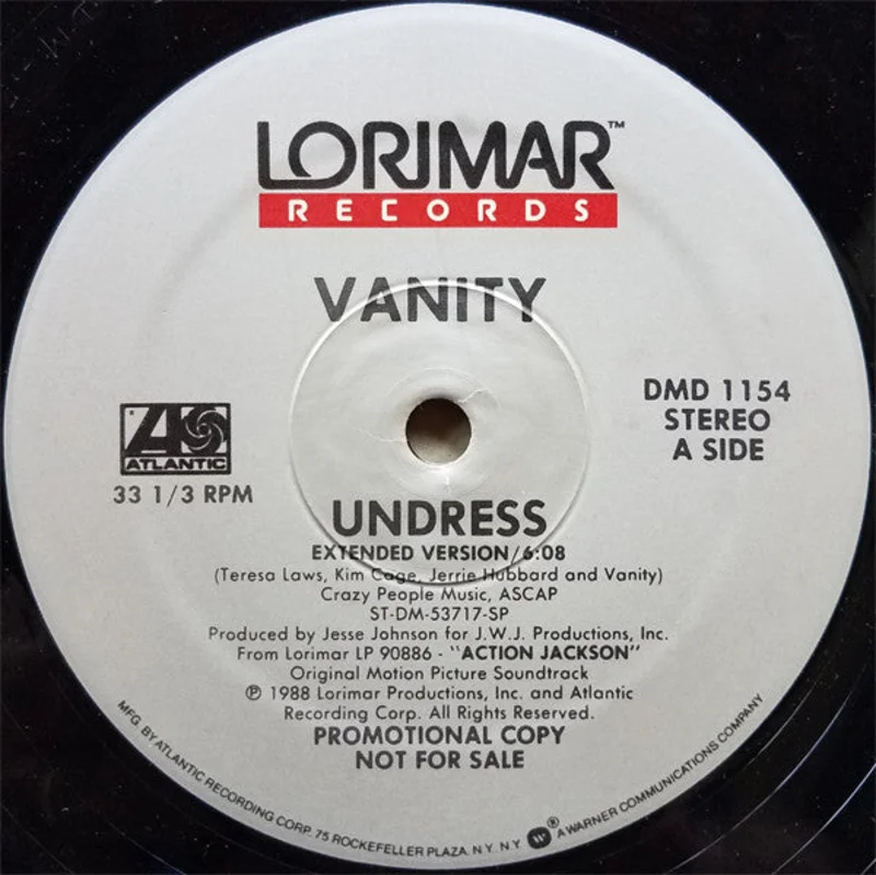 12" Single: Vanity - Undress
