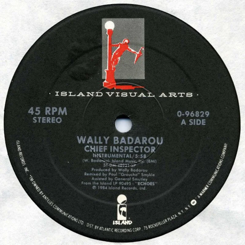 12" Single: Wally Badarou - Chief Inspector / Novela Das Nove