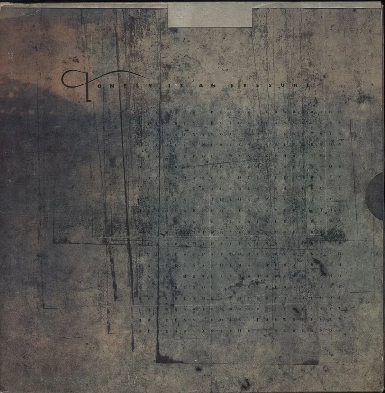 4.A.D. Lonely Is An Eyesore - Slipcase Edition - EX UK Vinyl LP