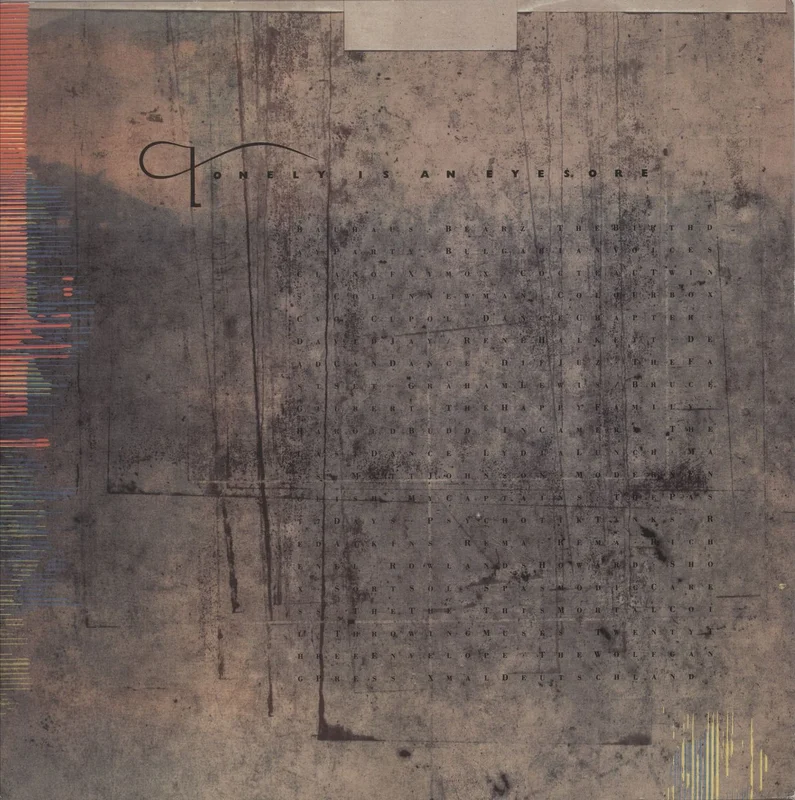 4.A.D. Lonely Is An Eyesore UK Vinyl LP
