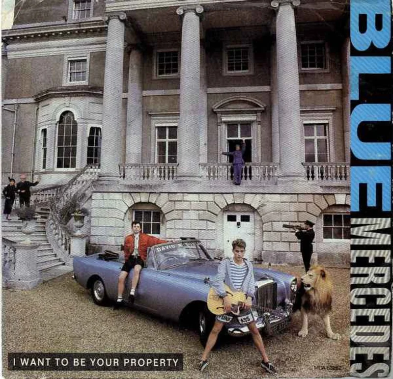 7" Single: Blue Mercedes - I Want To Be Your Property