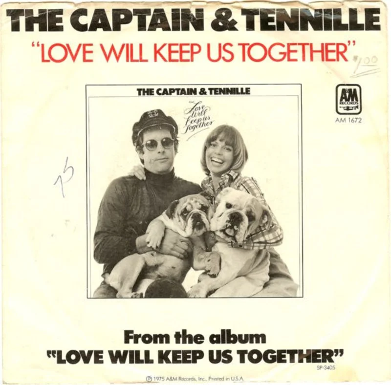 7" Single: Captain And Tennille - Love Will Keep Us Together