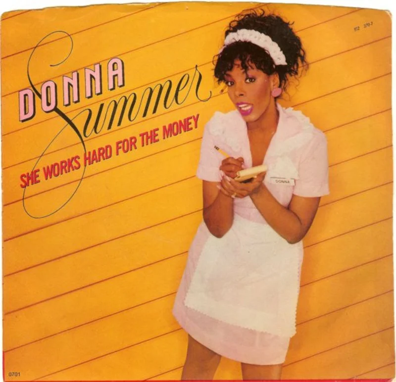 7" Single: Donna Summer - She Works Hard For The Money