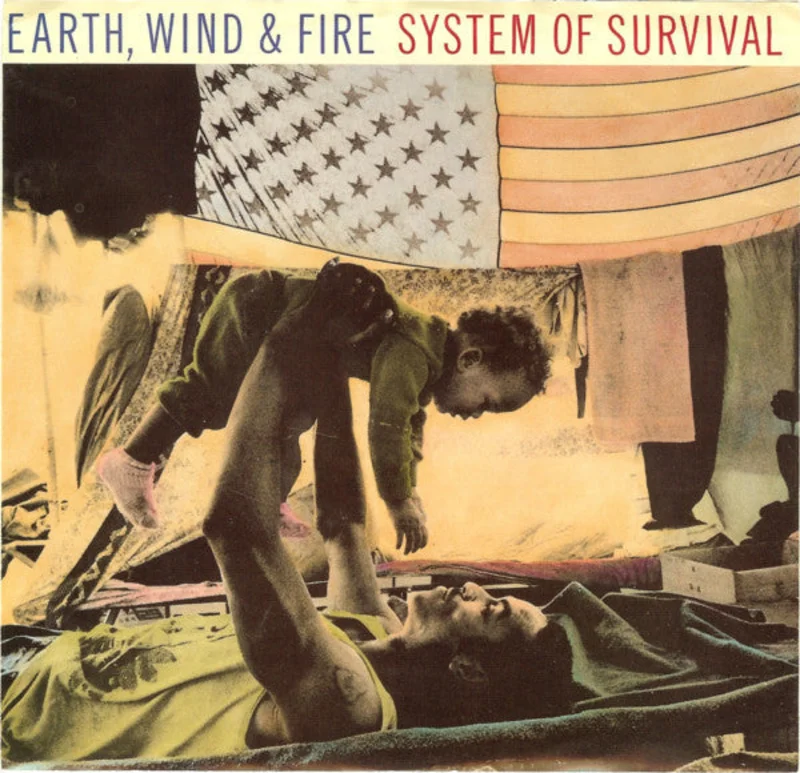 7" Single: Earth, Wind & Fire - System Of Survival / Writing On The Wall