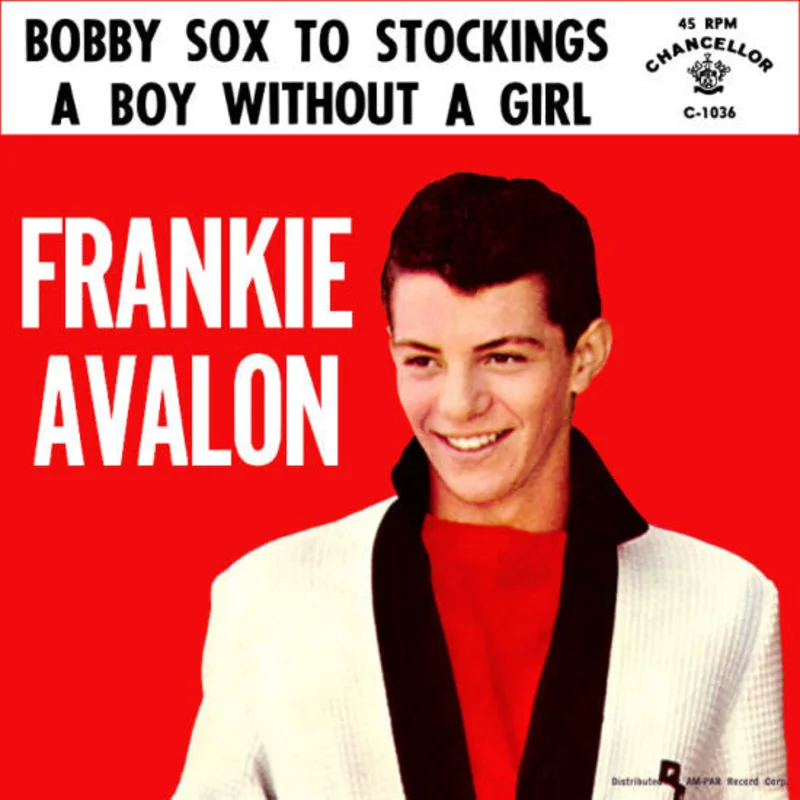 7" Single: Frankie Avalon - Bobby Sox To Stockings