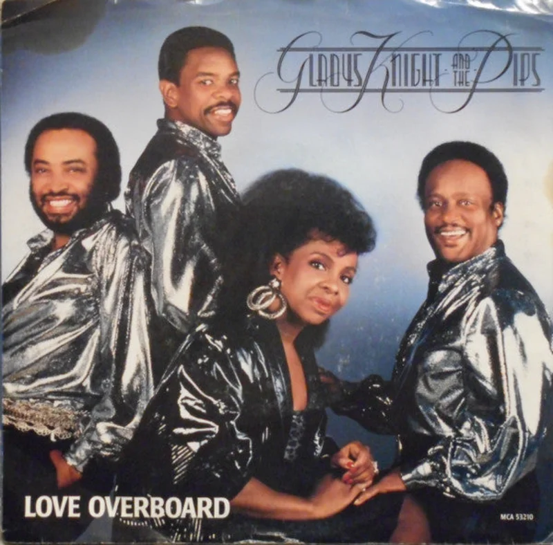 7" Single: Gladys Knight And The Pips - Love Overboard