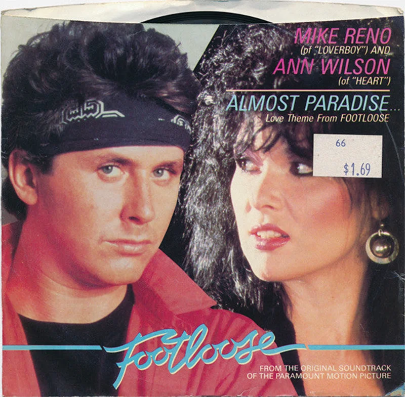 7" Single: Mike Reno, Ann Wilson - Almost Paradise... (Love Theme From Footloose)