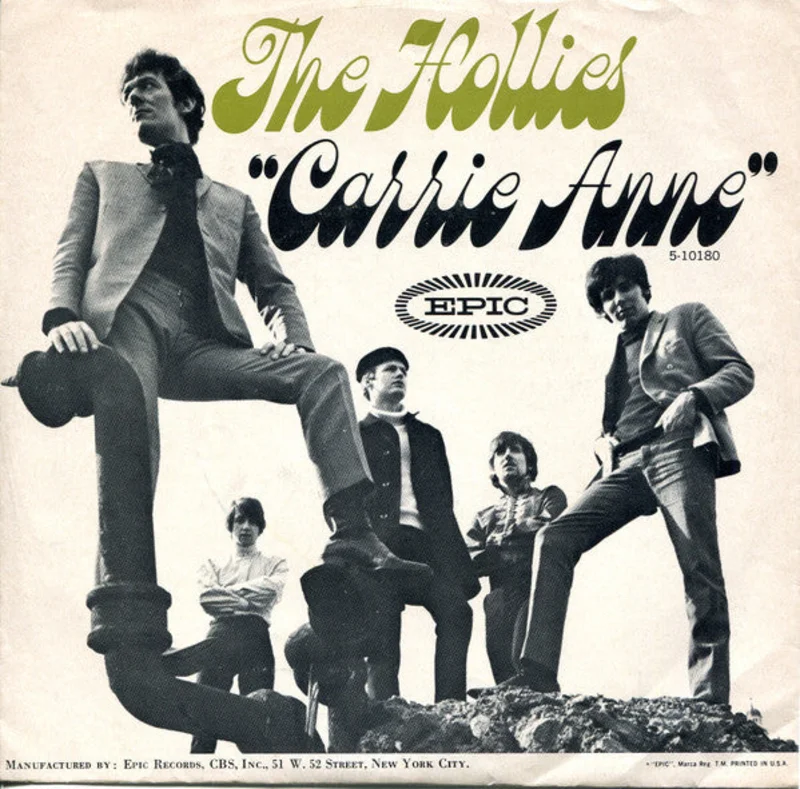 7" Single: The Hollies - Carrie-Anne
