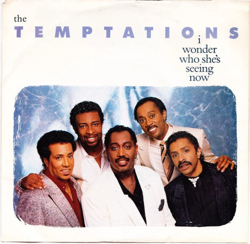 7" Single: The Temptations - I Wonder Who She's Seeing Now