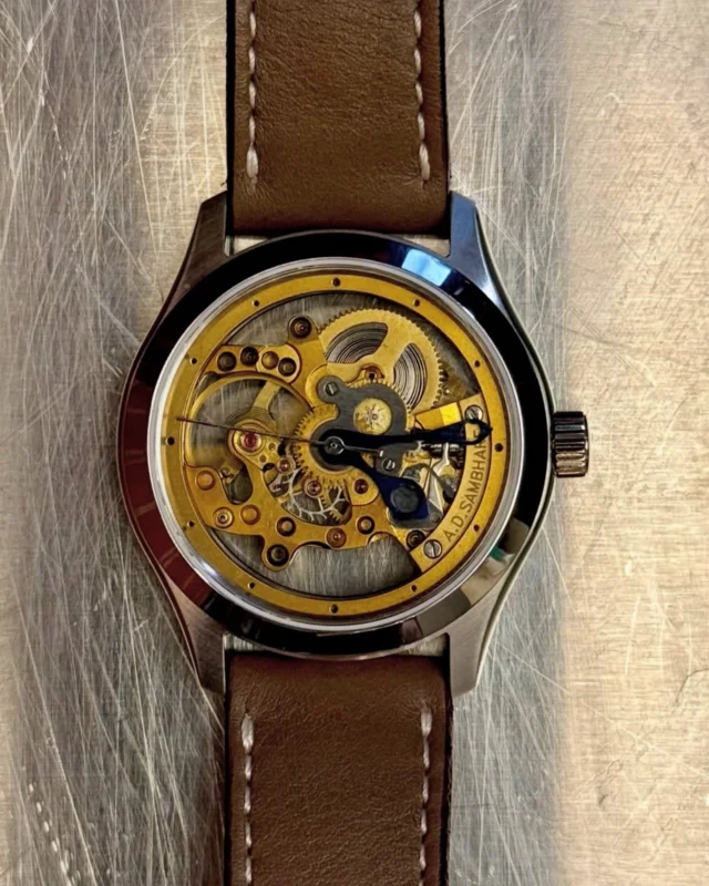 A. D. Sambhare Skeleton Watch (35mm; Manual)