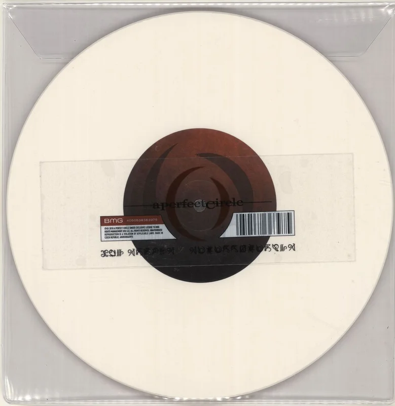 A Perfect Circle The Doomed / Disillusioned - White Vinyl UK 10" vinyl