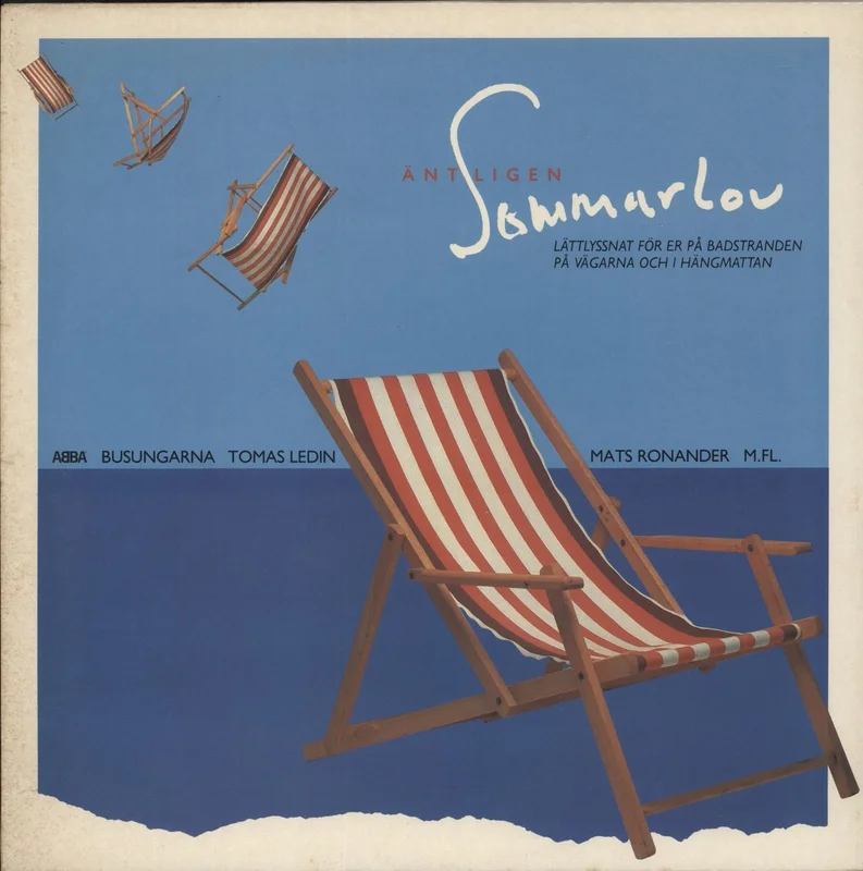 Abba Antligen Sommarlov! Swedish Vinyl LP