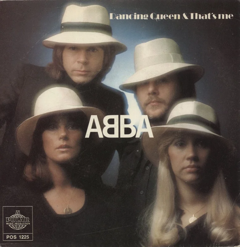 Abba Dancing Queen Swedish 7" vinyl