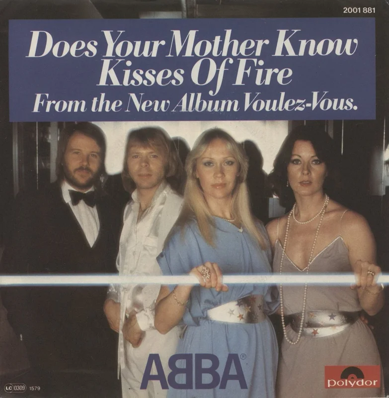 Abba Does Your Mother Know German 7" vinyl