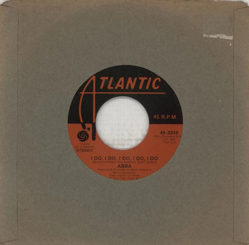 Abba I Do, I Do, I Do, I Do, I Do US 7" vinyl