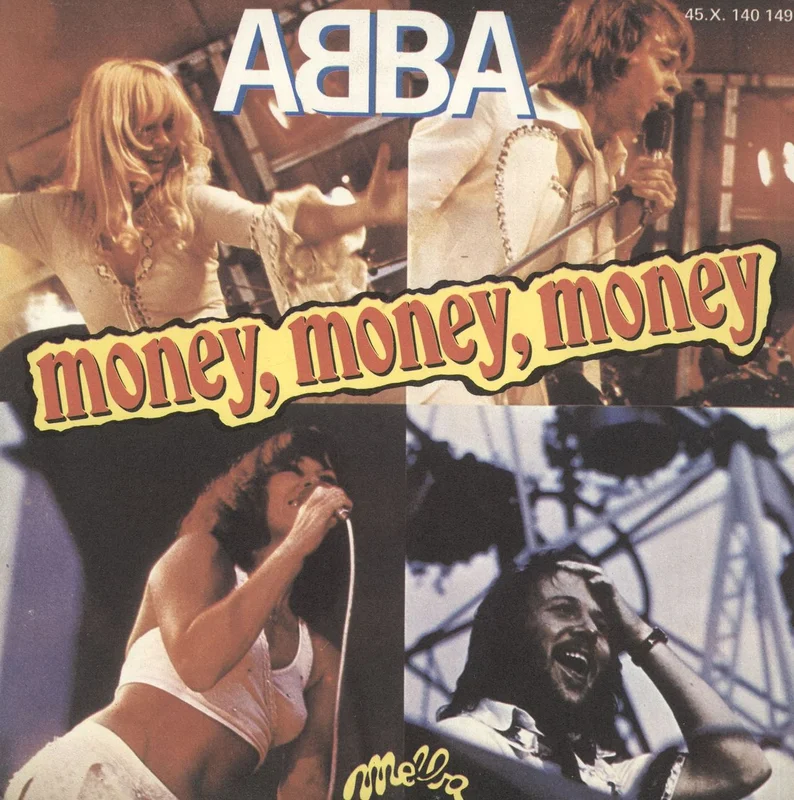 Abba Money, Money, Money French 7" vinyl