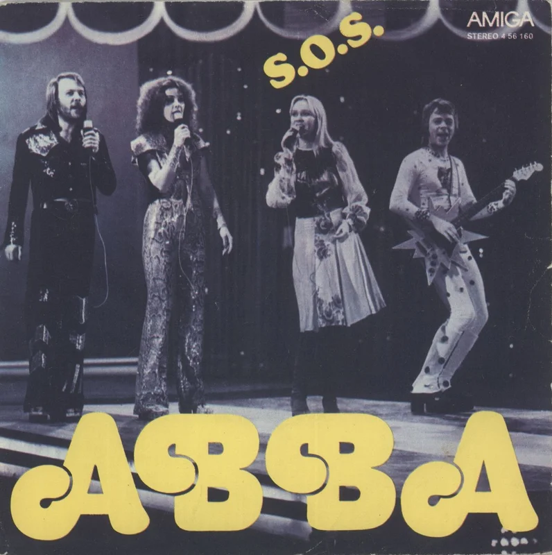 Abba S.O.S. German 7" vinyl
