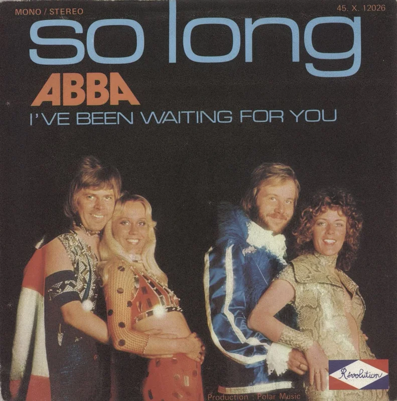 Abba So Long French 7" vinyl