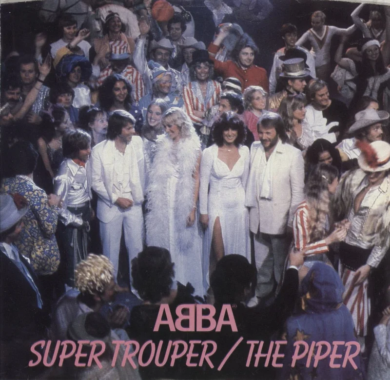 Abba Super Trouper - p/s US 7" vinyl