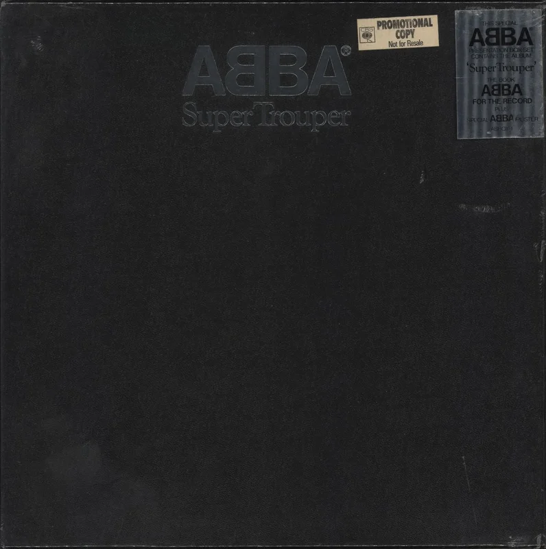 Abba Super Trouper - Promo Stickered - Sealed UK Promo Vinyl box set