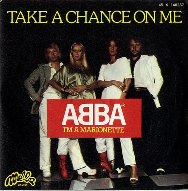 Abba Take A Chance On Me French 7" vinyl