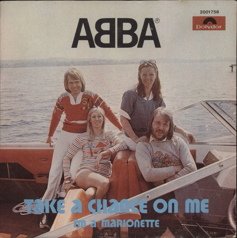 Abba Take A Chance On Me Portuguese 7" vinyl