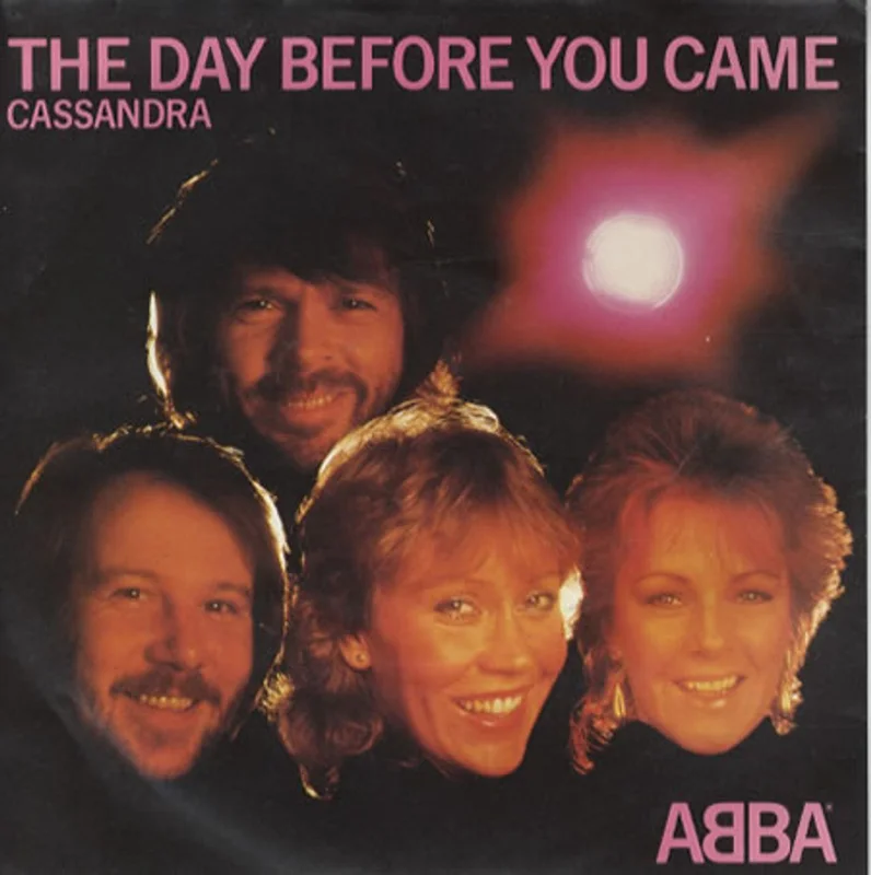 Abba The Day Before You Came - Inj UK 7" vinyl