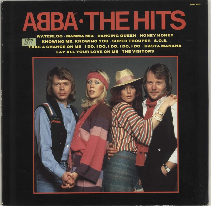 Abba The Hits UK Vinyl LP