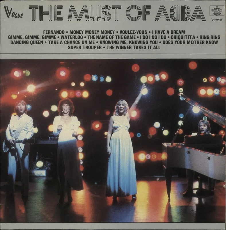 Abba The Must Of ABBA French Vinyl LP