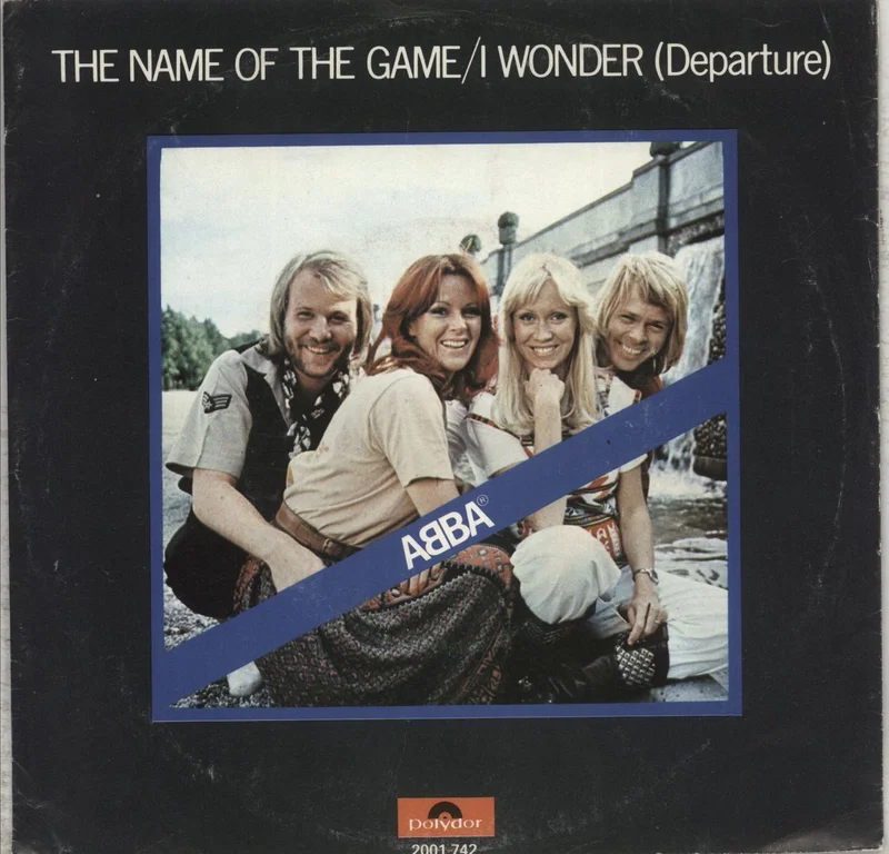 Abba The Name Of The Game Dutch 7" vinyl