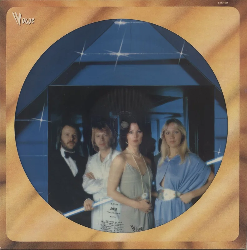 Abba Voulez Vous + Sleeve French Picture disc LP