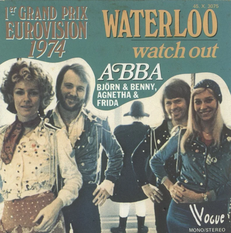 Abba Waterloo French 7" vinyl