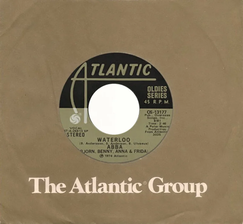 Abba Waterloo / Honey, Honey US 7" vinyl