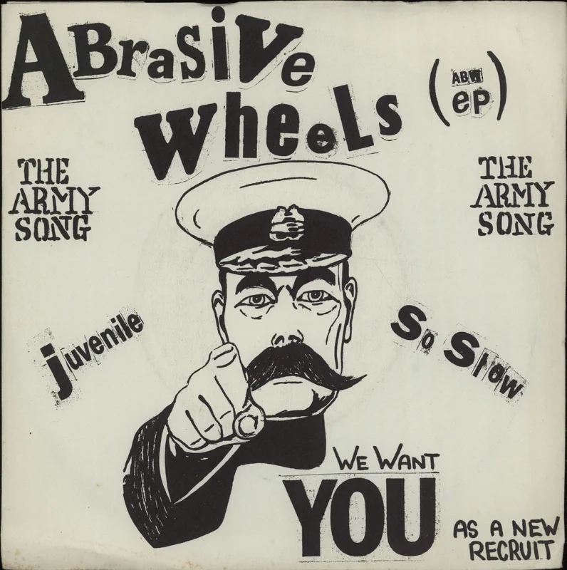 Abrasive Wheels The Army Song (ABW EP) UK 7" vinyl
