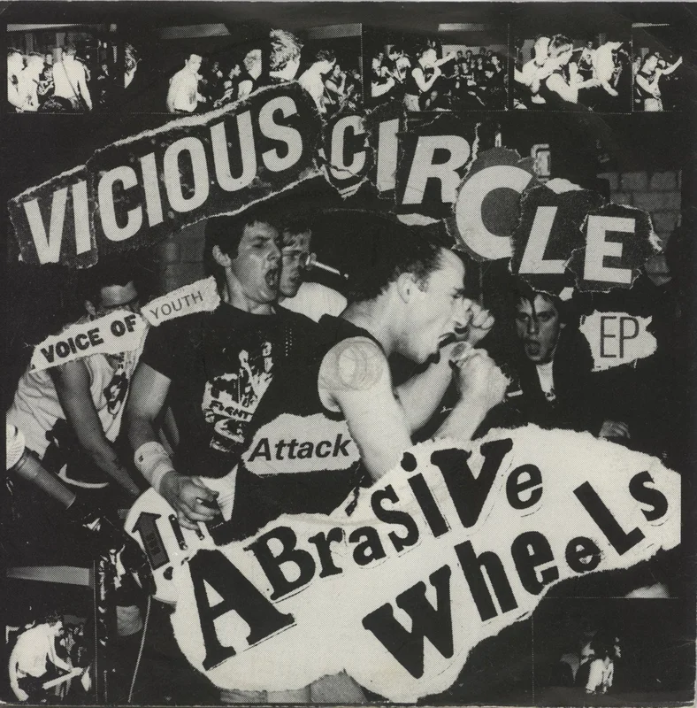 Abrasive Wheels Vicious Circle EP UK 7" vinyl