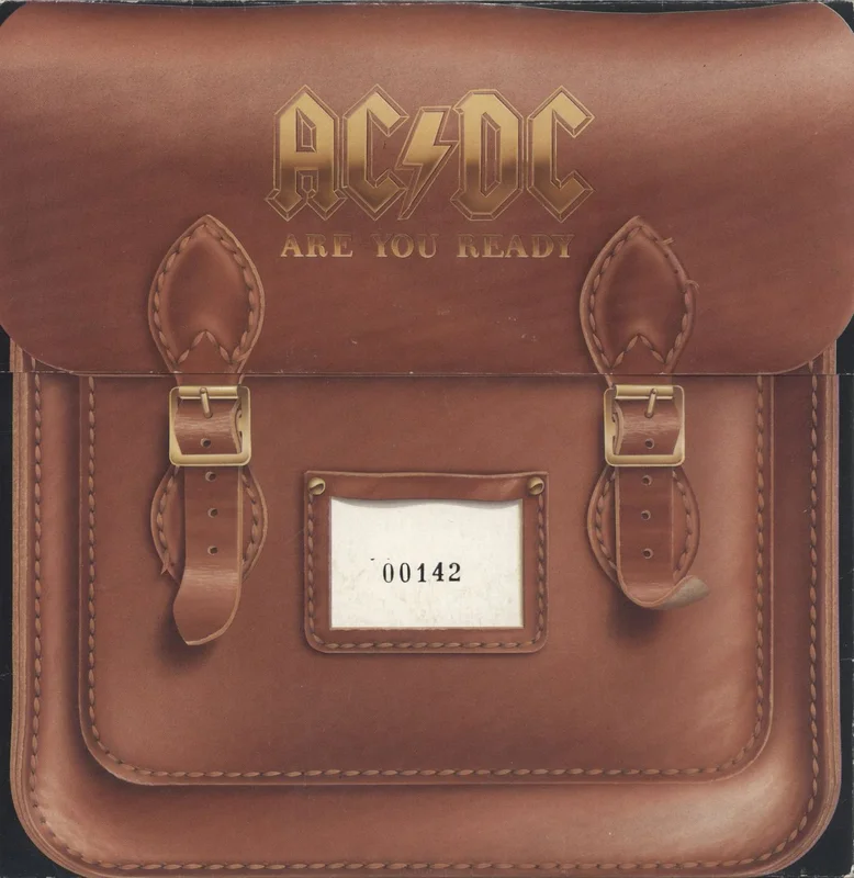 AC/DC Are You Ready - Satchel Sleeve - Low Number UK 7" vinyl