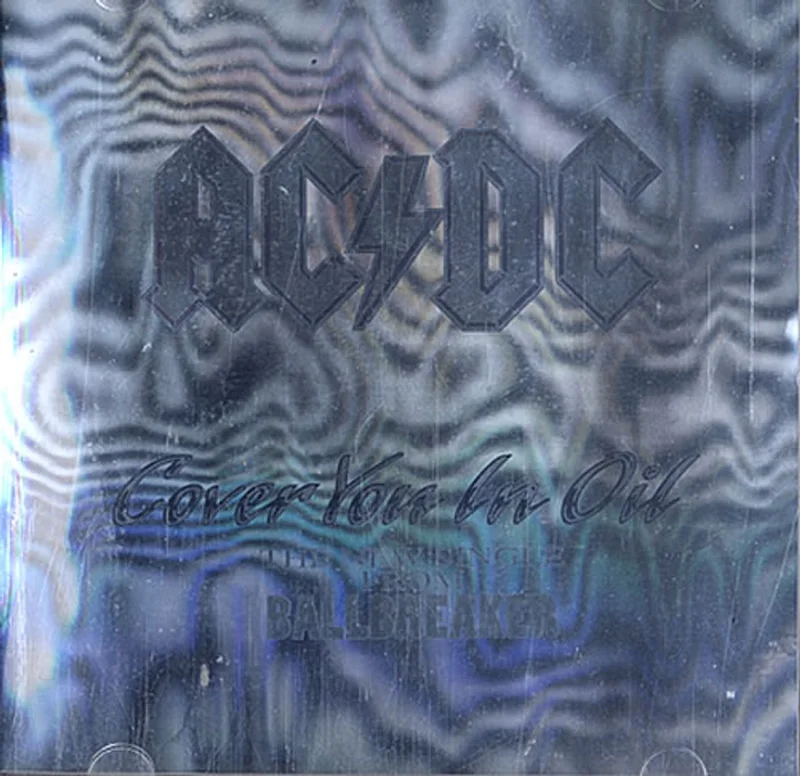 AC/DC Cover You In Oil - Hologram Sleeve US Promo CD single