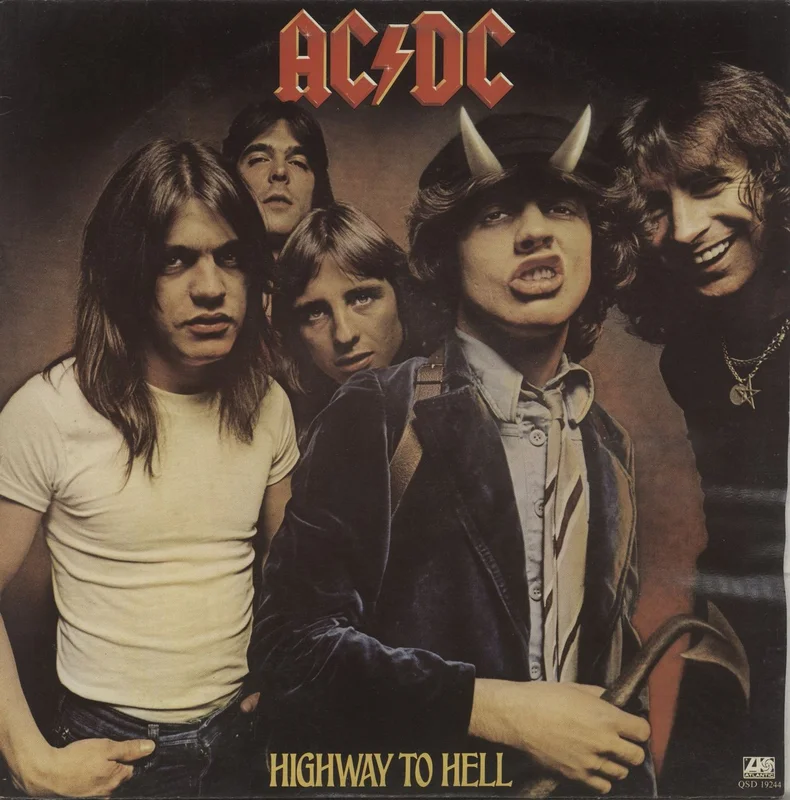 AC/DC Highway To Hell Canadian Vinyl LP