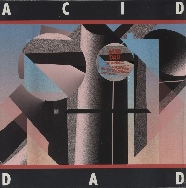 Acid Dad Acid Dad - Pink and Blue Splatter Vinyl US Vinyl LP