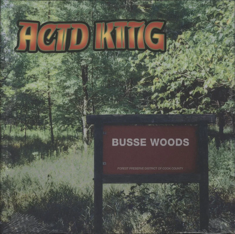 Acid King Busse Woods - Hendrix Splatter Vinyl - Sealed US Vinyl LP