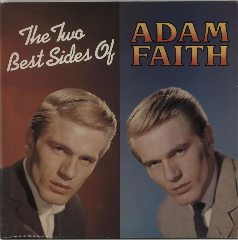Adam Faith The Two Best Sides Of Adam Faith - Promo stamped UK Vinyl LP