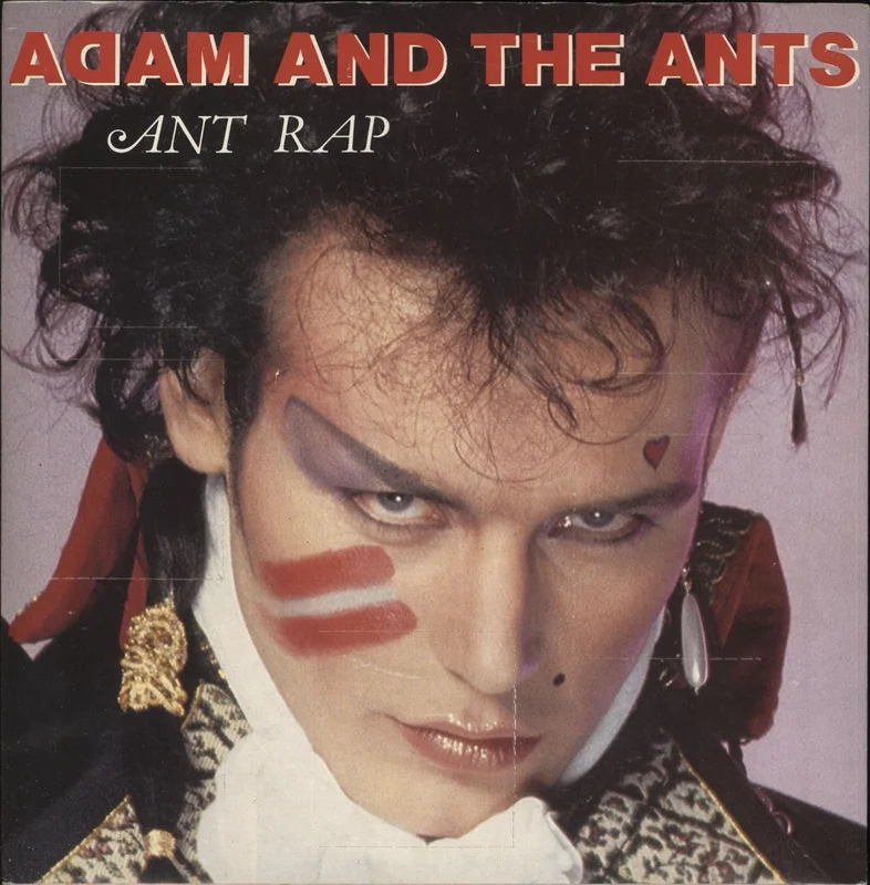 Adam & The Ants Ant Rap - A Label - Advent sleeve UK Promo 7" vinyl