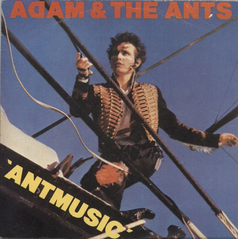 Adam & The Ants Antmusic Spanish 7" vinyl