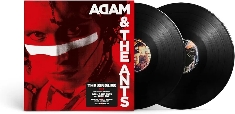 Adam & The Ants The Singles - Black Vinyl - Sealed UK 2-LP vinyl set