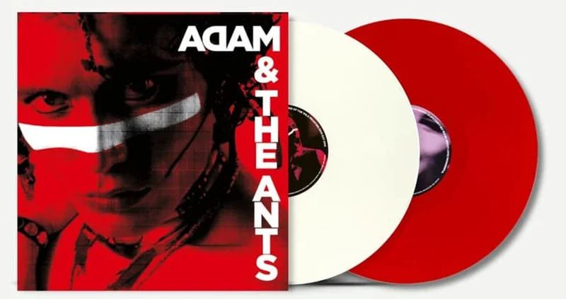 Adam & The Ants The Singles - Red & White Vinyl - Sealed UK 2-LP vinyl set
